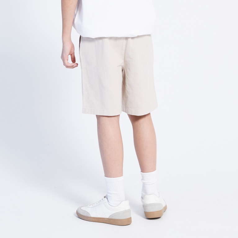Linen blend shorts "August star" Light Beige